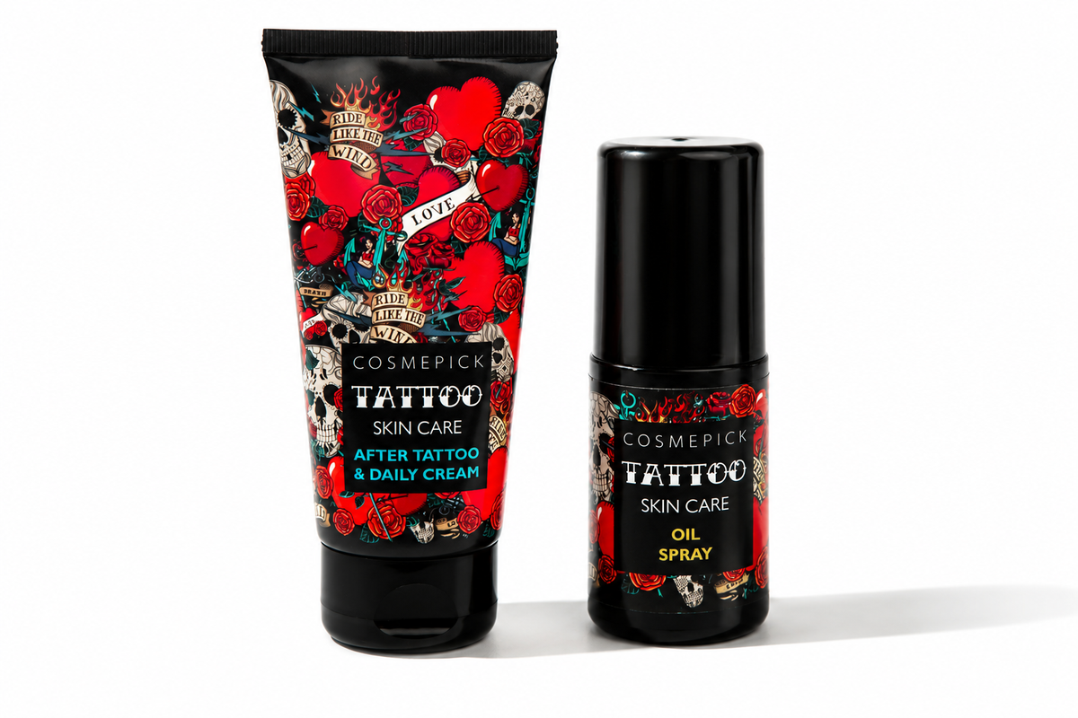 Pack Daily Cream y Oil Spray Tattoo SkinCare