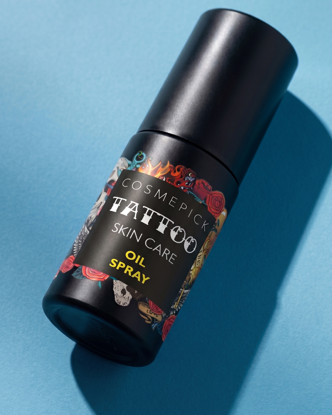 Aceite en Spray para Tatuajes 50ml — Revive el Color y Brillo