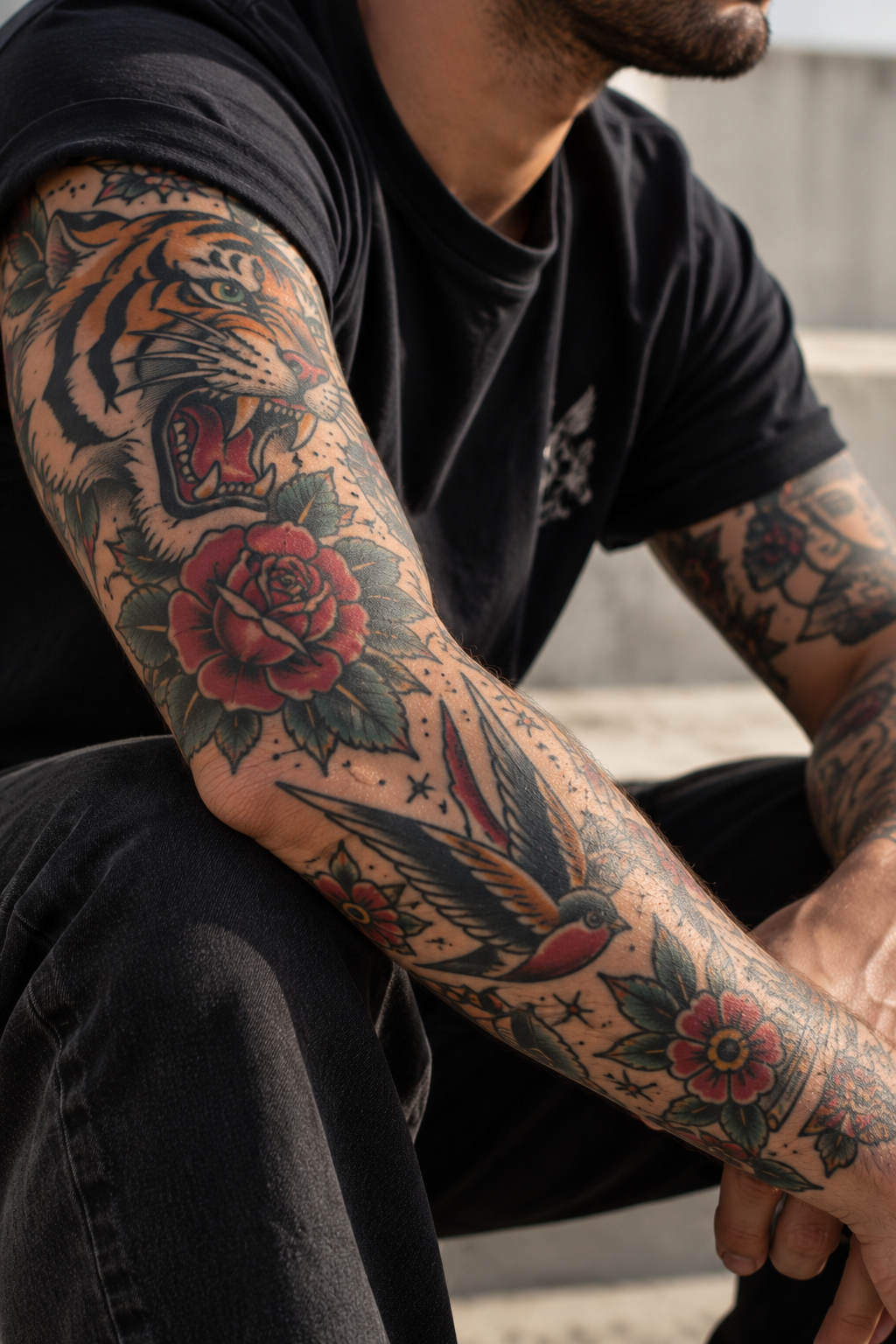 Cuidado diario de tatuaje a color Tattoo Skin Care